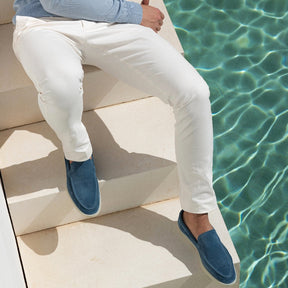 Mocassim de Camurça Old Money Masculino | Lemartine