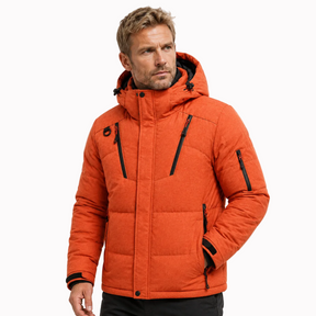 Jaqueta Puffer Térmica Masculina de Pluma Tech Lemartine