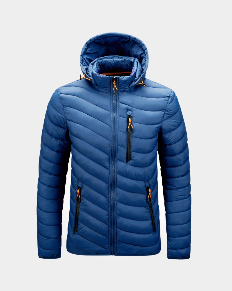 Jaqueta Puffer Masculina Impermeável Trekking Lemartine