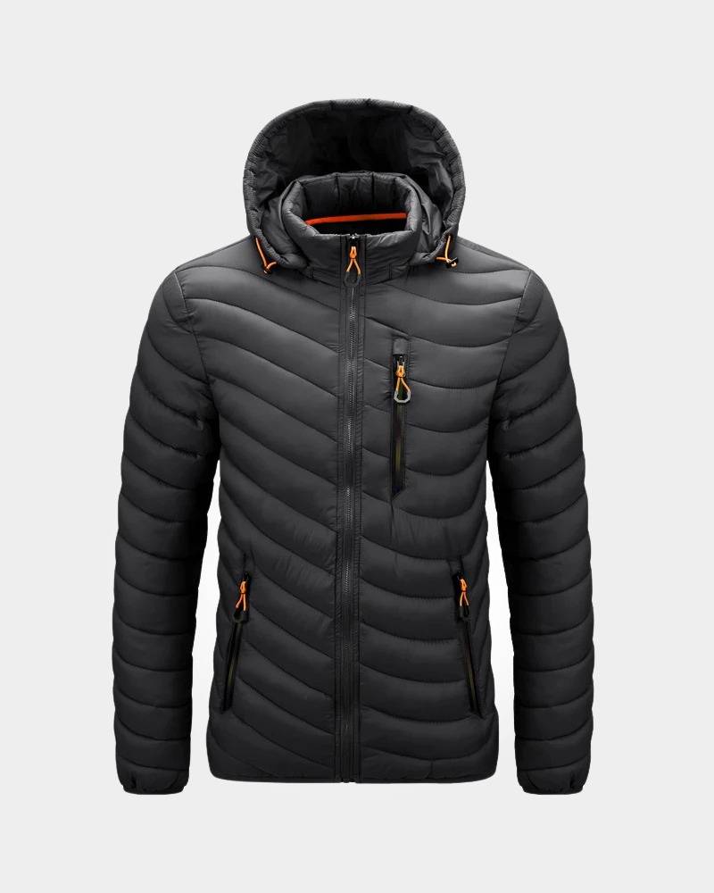 Jaqueta Puffer Masculina Impermeável Trekking Lemartine