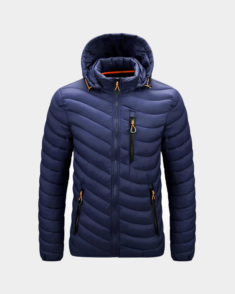 Jaqueta Puffer Masculina Impermeável Trekking Lemartine