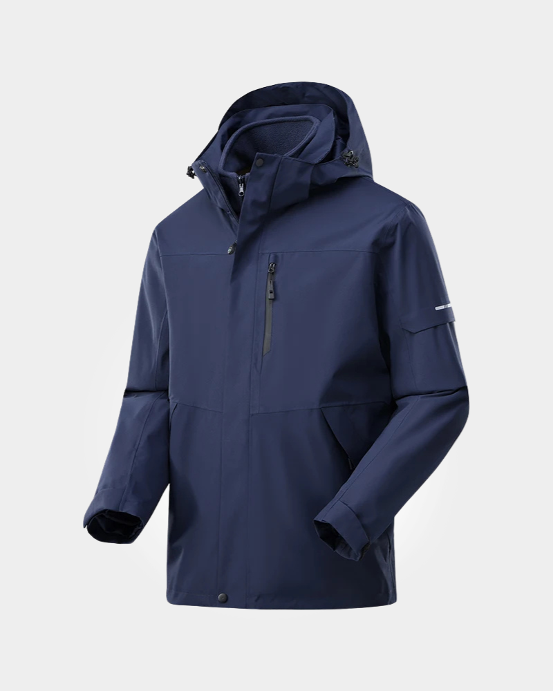 Jaqueta 3 em 1 Masculina Impermeável Térmica Lemartine