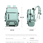 Mochila Grande Multifuncional Viagem Bolsa Mala Impermeável | Lemartine