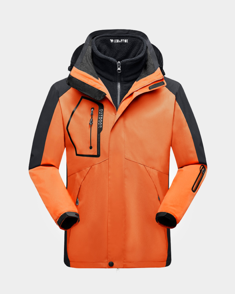 Jaqueta 3 em 1 Masculina Impermeável Inverno Lemartine
