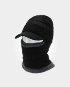 Chapéu de inverno cachecol de lã boné balaclava Lemartine