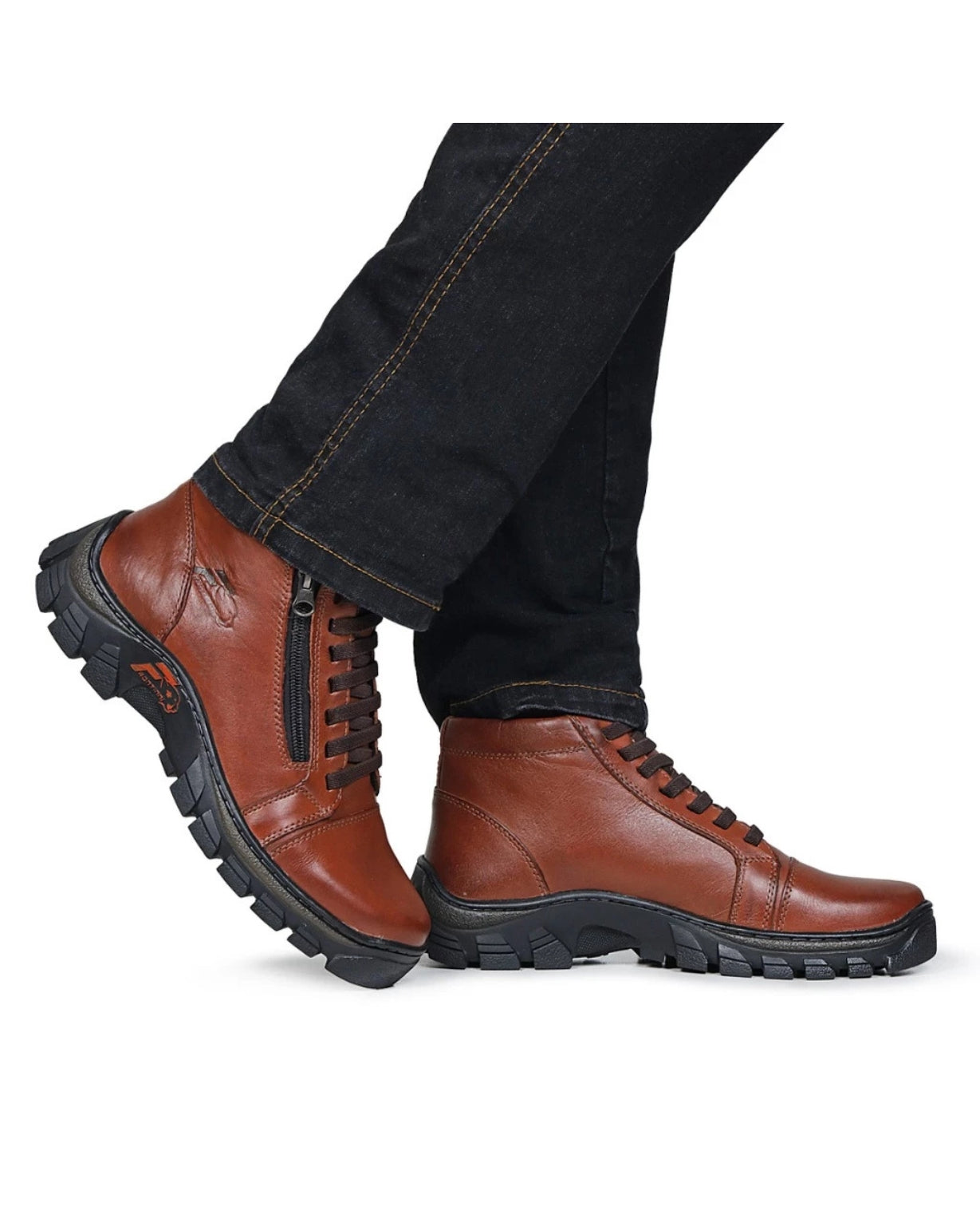 Bota Masculina Coturno Ziper Lateral | Lemartine