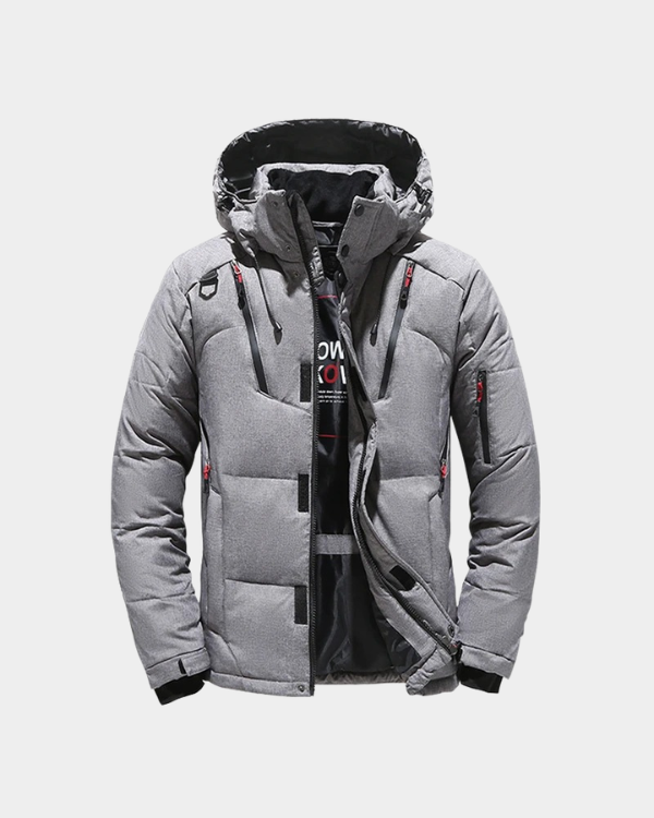 Jaqueta Puffer Térmica Masculina de Pluma Tech Lemartine