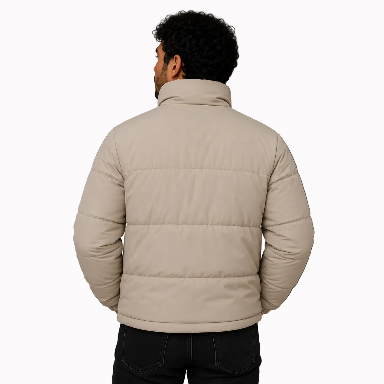 Jaqueta Masculina Puffer 2 em 1 Reversível Andes Lemartine