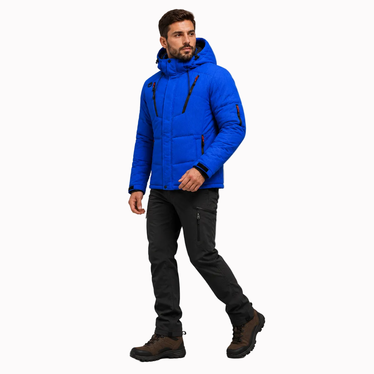 Jaqueta Puffer Térmica Masculina de Pluma Tech Lemartine