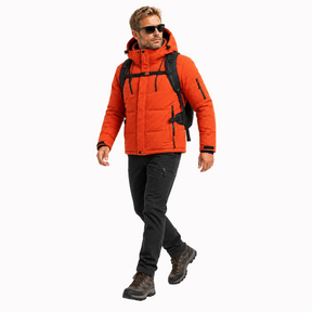 Jaqueta Puffer Térmica Masculina de Pluma Tech Lemartine