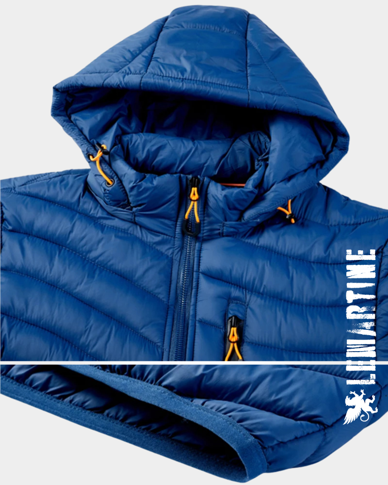 Jaqueta Puffer Masculina Impermeável Trekking Lemartine
