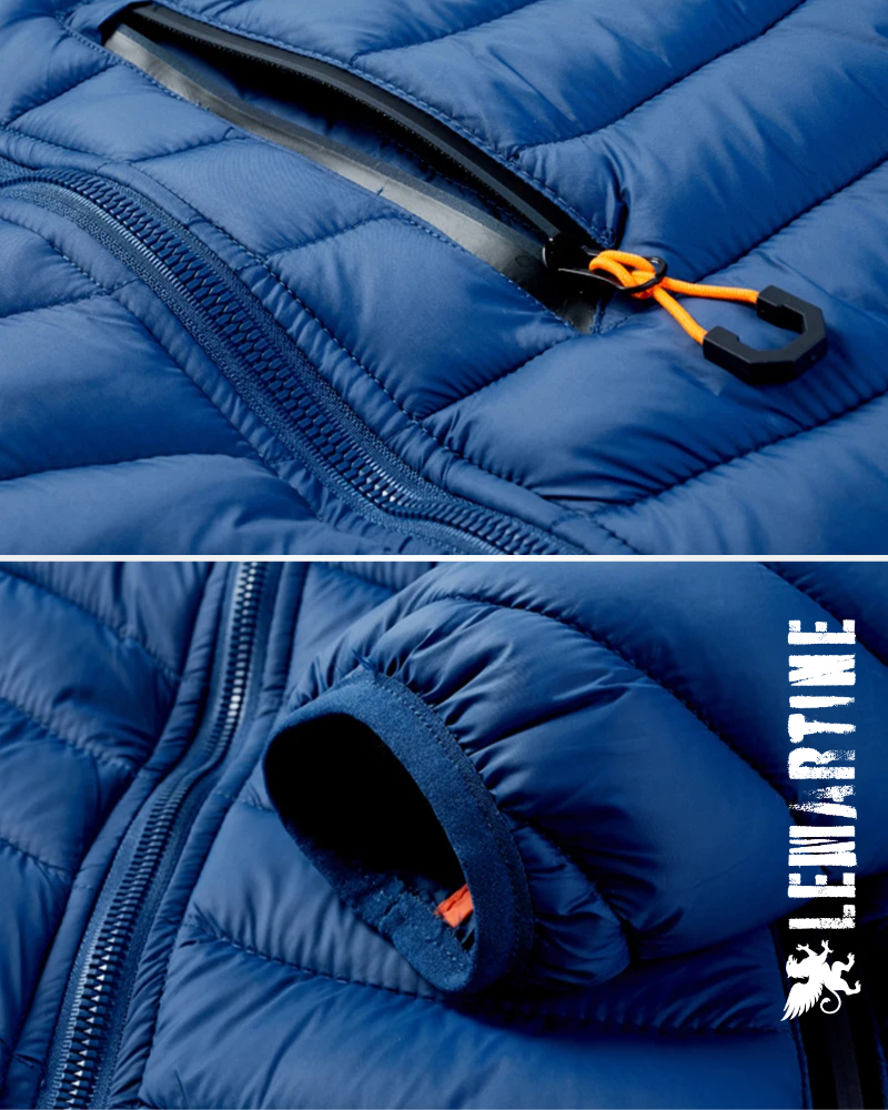 Jaqueta Puffer Masculina Impermeável Trekking Lemartine