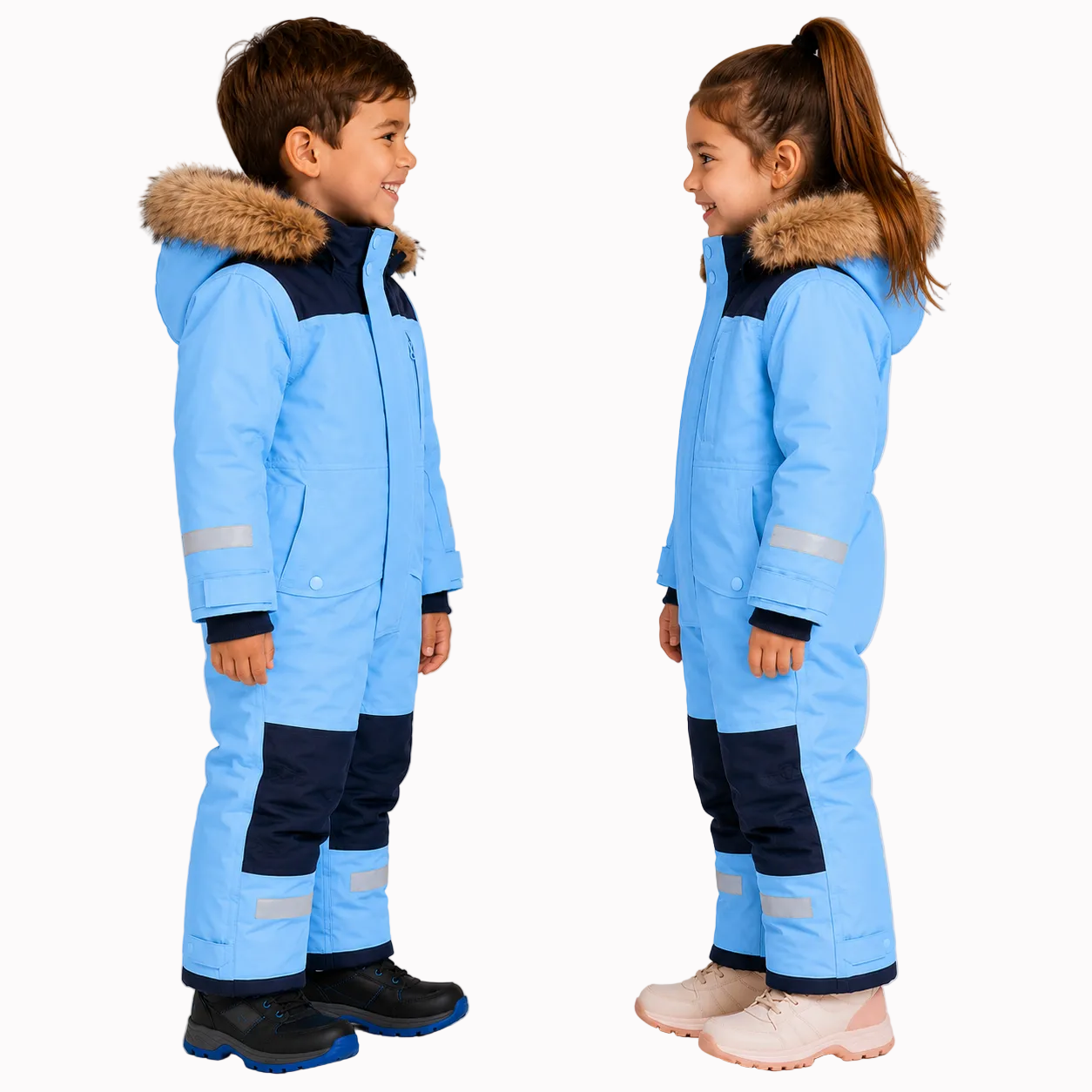 Macacão de ski unissex infantil SnowBuddy Lemartine