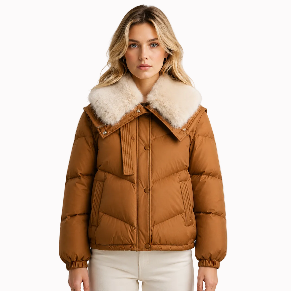 Jaqueta Feminina Puffer Veneza Lemartine
