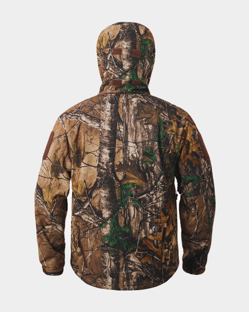 Jaqueta Tática Masculina Camuflada com Capuz Lemartine