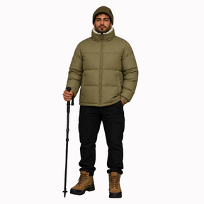 Jaqueta Masculina Puffer 2 em 1 Reversível Andes Lemartine