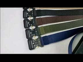 Cinto Masculino Nylon Fivela Liga de Zinco e Engate Rápido | Lemartine