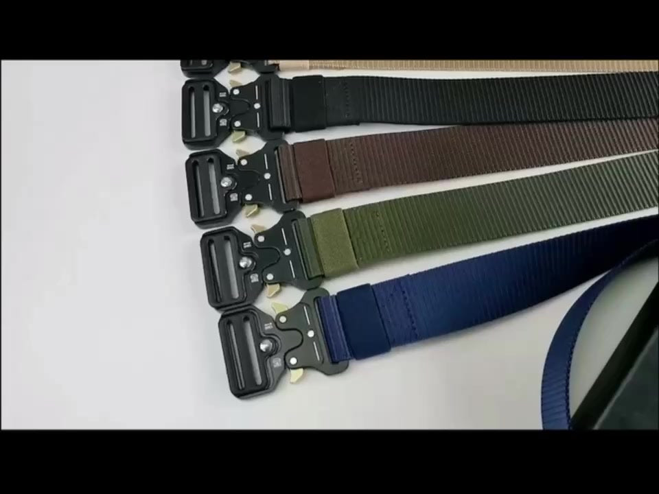 Cinto Masculino Nylon Fivela Liga de Zinco e Engate Rápido | Lemartine