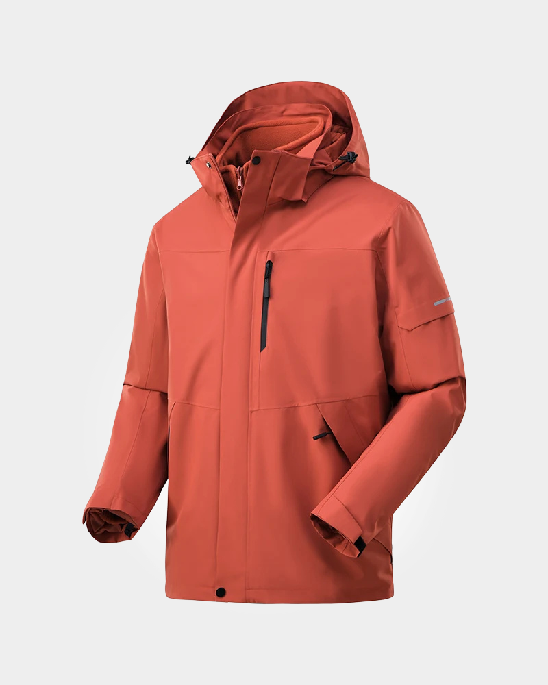 Jaqueta 3 em 1 Masculina Impermeável Térmica Lemartine