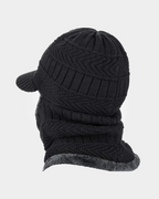 Chapéu de inverno cachecol de lã boné balaclava Lemartine