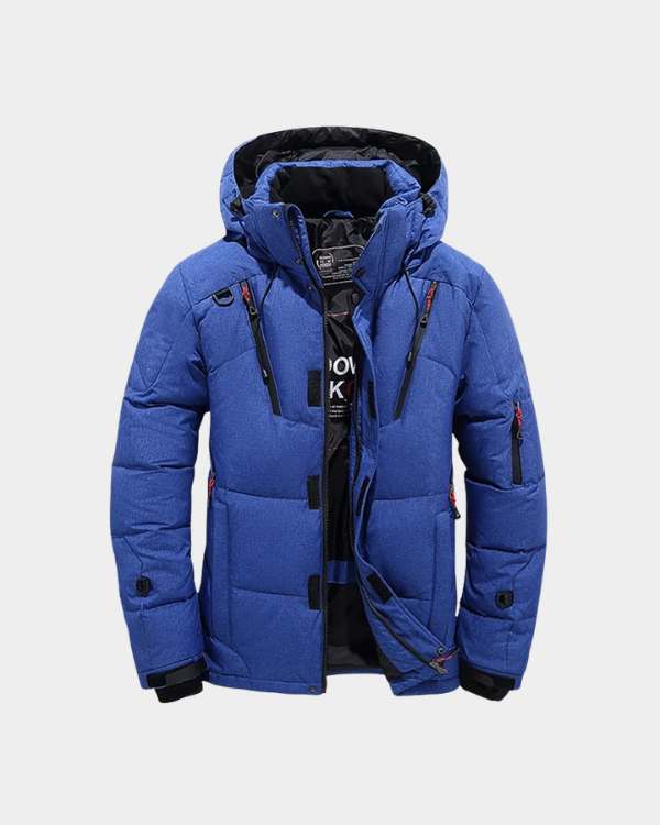 Jaqueta Puffer Térmica Masculina de Pluma Tech Lemartine