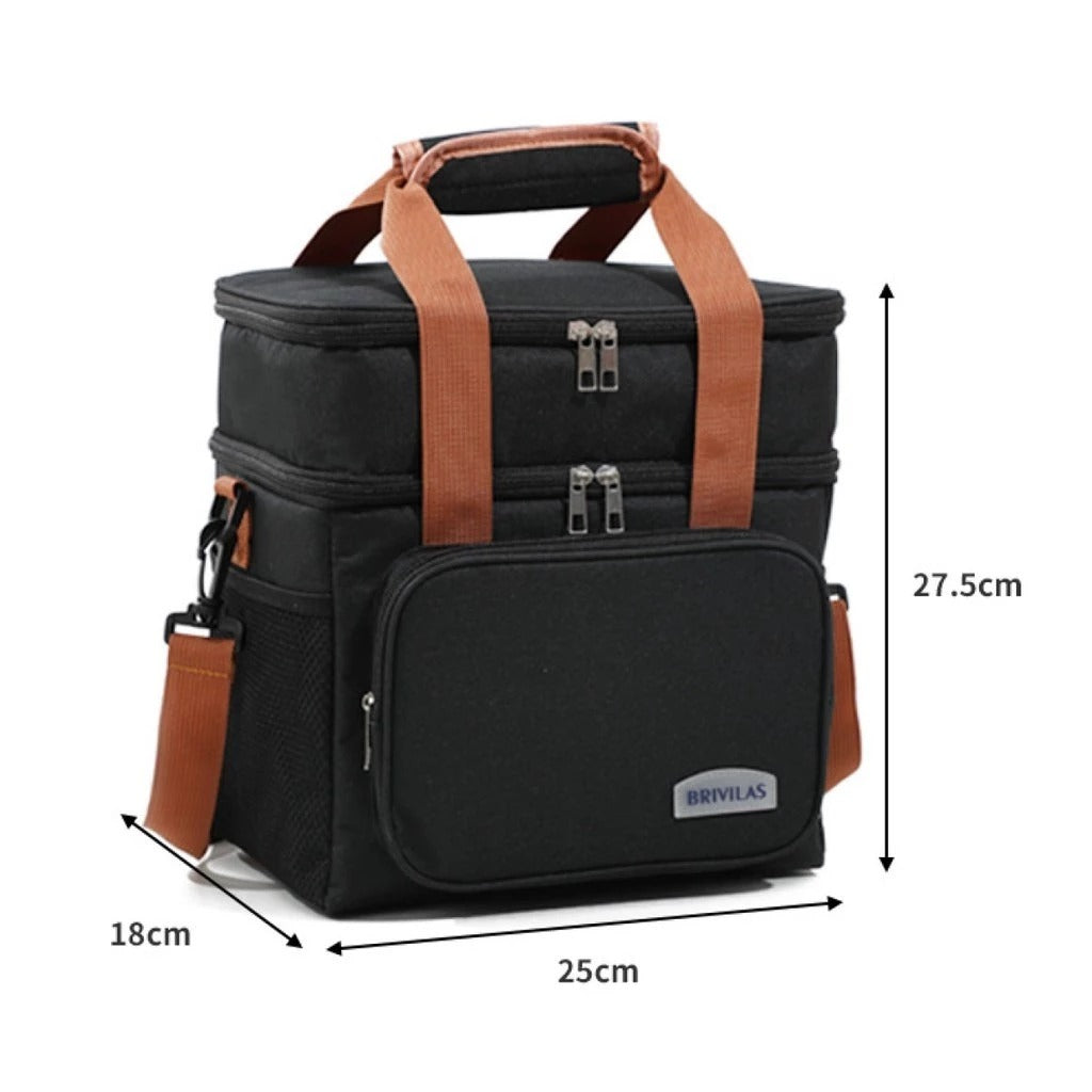 Bolsa Térmica De Grande Capacidade De Alta Qualidade Adequada Para Viagens De Piquenique Na Praia | Lemartine