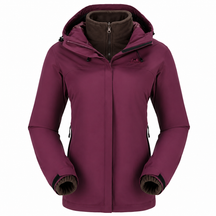 Jaqueta 3 em 1 Feminina Térmica Camel Crown Lemartine
