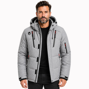 Jaqueta Puffer Térmica Masculina de Pluma Tech Lemartine