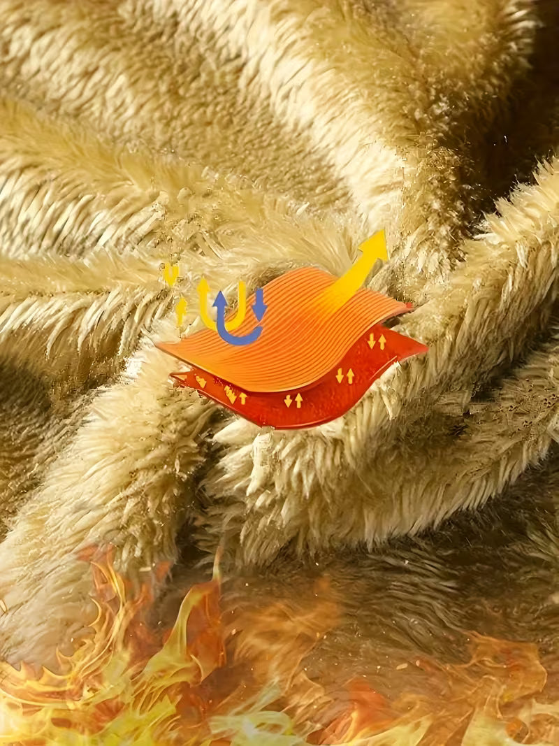 Jaqueta Térmica de lã Masculina de Inverno | Lemartine