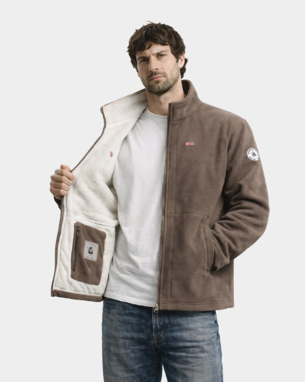 Jaqueta Fleece Masculina de Lã Polar Térmica Lemartine Frost