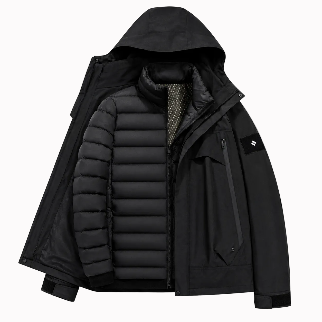 Jaqueta 3 em 1 Feminina Puffer Vetta Lemartine