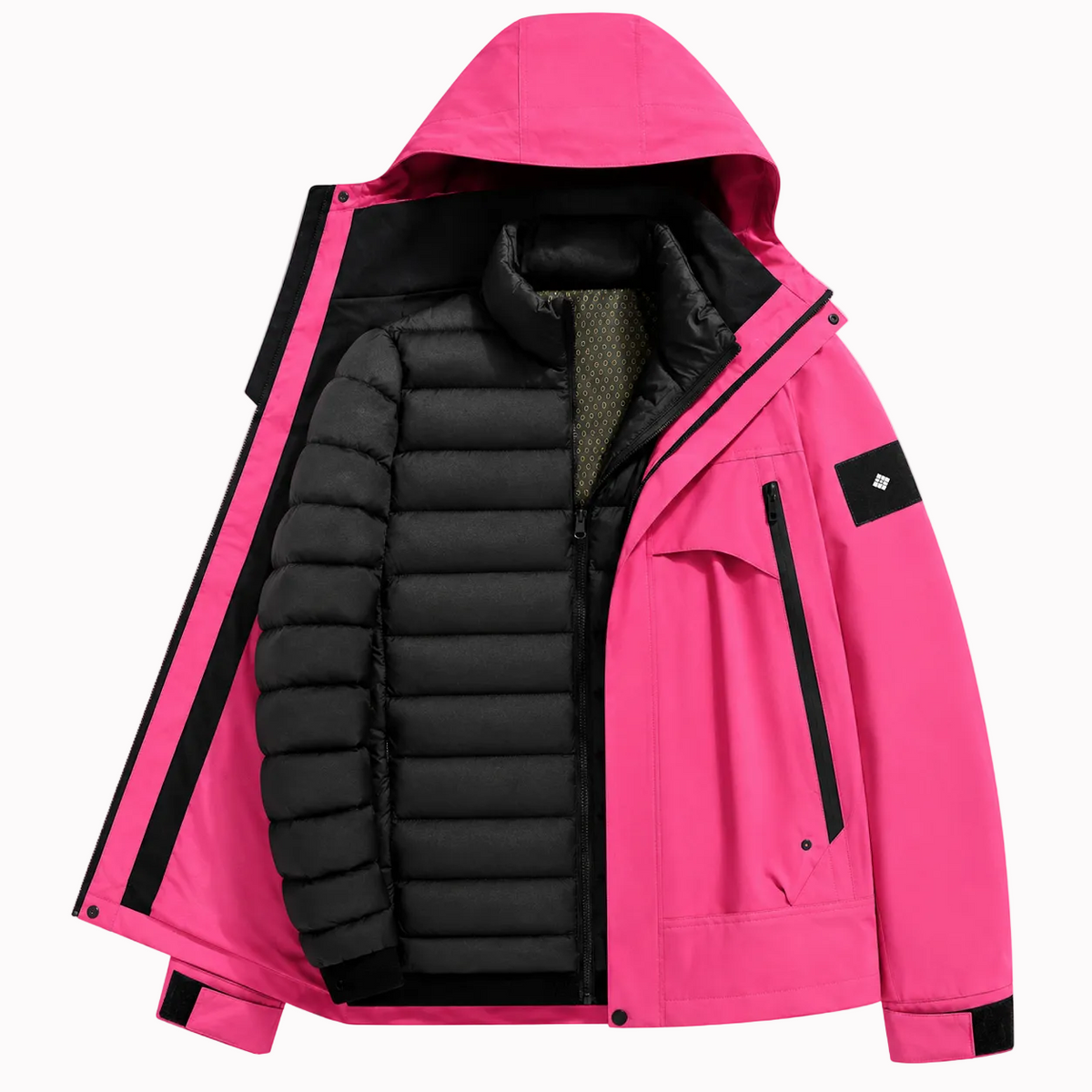 Jaqueta 3 em 1 Feminina Puffer Vetta Lemartine