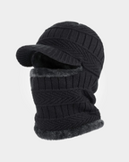 Chapéu de inverno cachecol de lã boné balaclava Lemartine