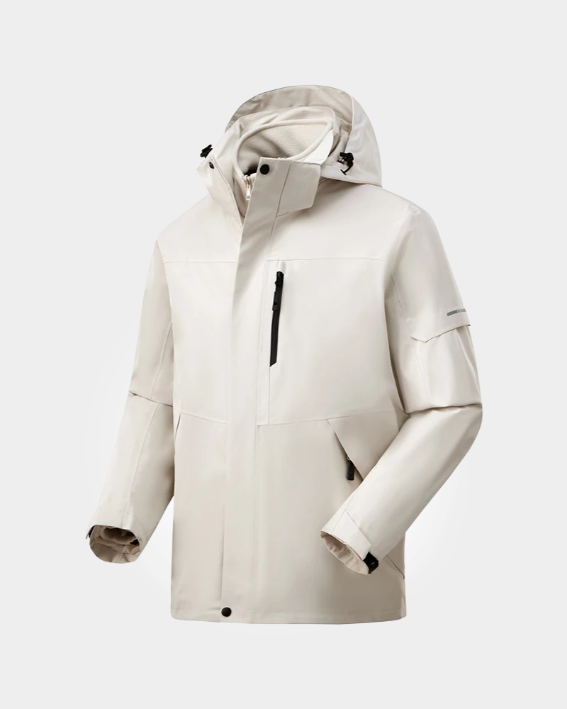 Jaqueta 3 em 1 Masculina Impermeável Térmica Lemartine