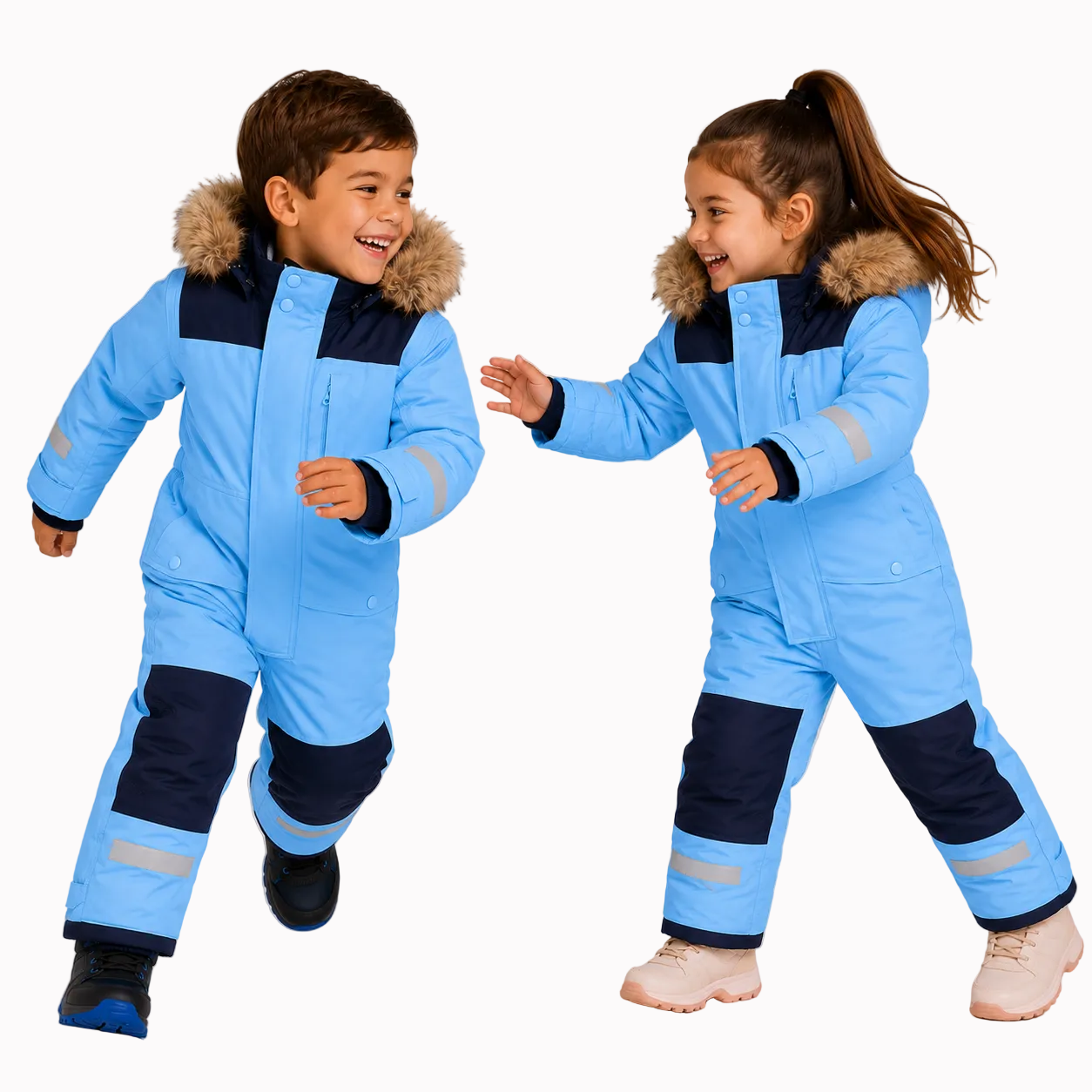 Macacão de ski unissex infantil SnowBuddy Lemartine