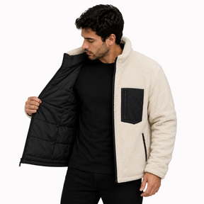 Jaqueta Masculina Puffer 2 em 1 Reversível Andes Lemartine