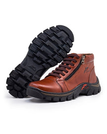 Bota Masculina Coturno Ziper Lateral | Lemartine