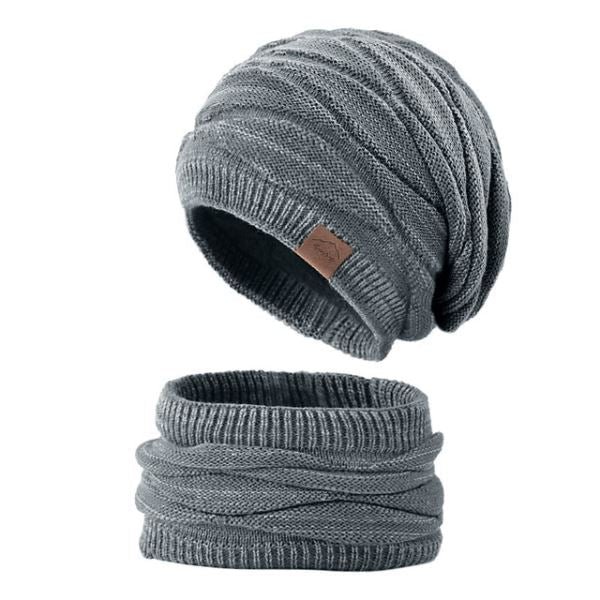 Gorro e Protetor de Pescoço Lã Feminino | Lemartine