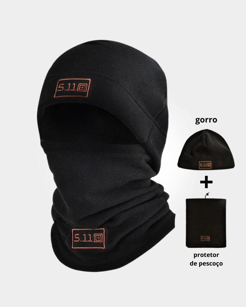 Gorro e Protetor de Pescoço Térmico Fleece Lemartine