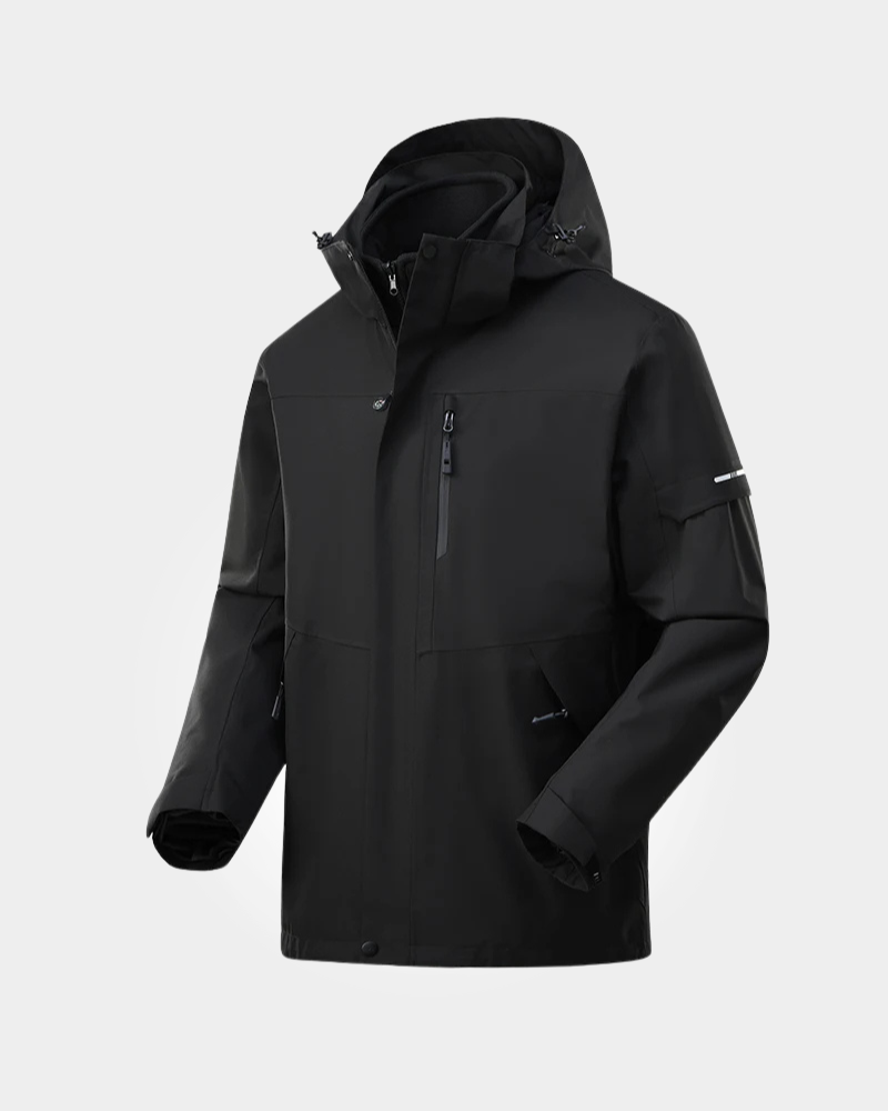 Jaqueta 3 em 1 Masculina Impermeável Térmica Lemartine