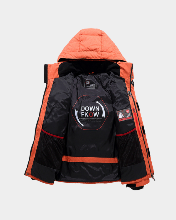 Jaqueta Puffer Térmica Masculina de Pluma Tech Lemartine