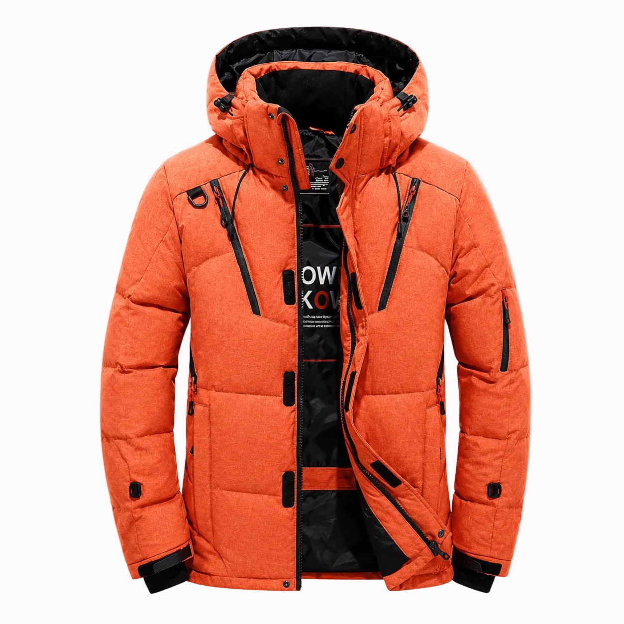 Jaqueta Puffer Térmica Masculina de Pluma Tech Lemartine