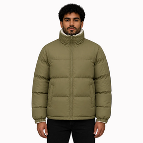 Jaqueta Masculina Puffer 2 em 1 Reversível Andes Lemartine
