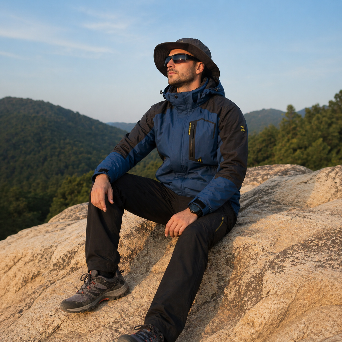 Jaqueta Térmica Masculina Impermeável Outdoor Lemartine