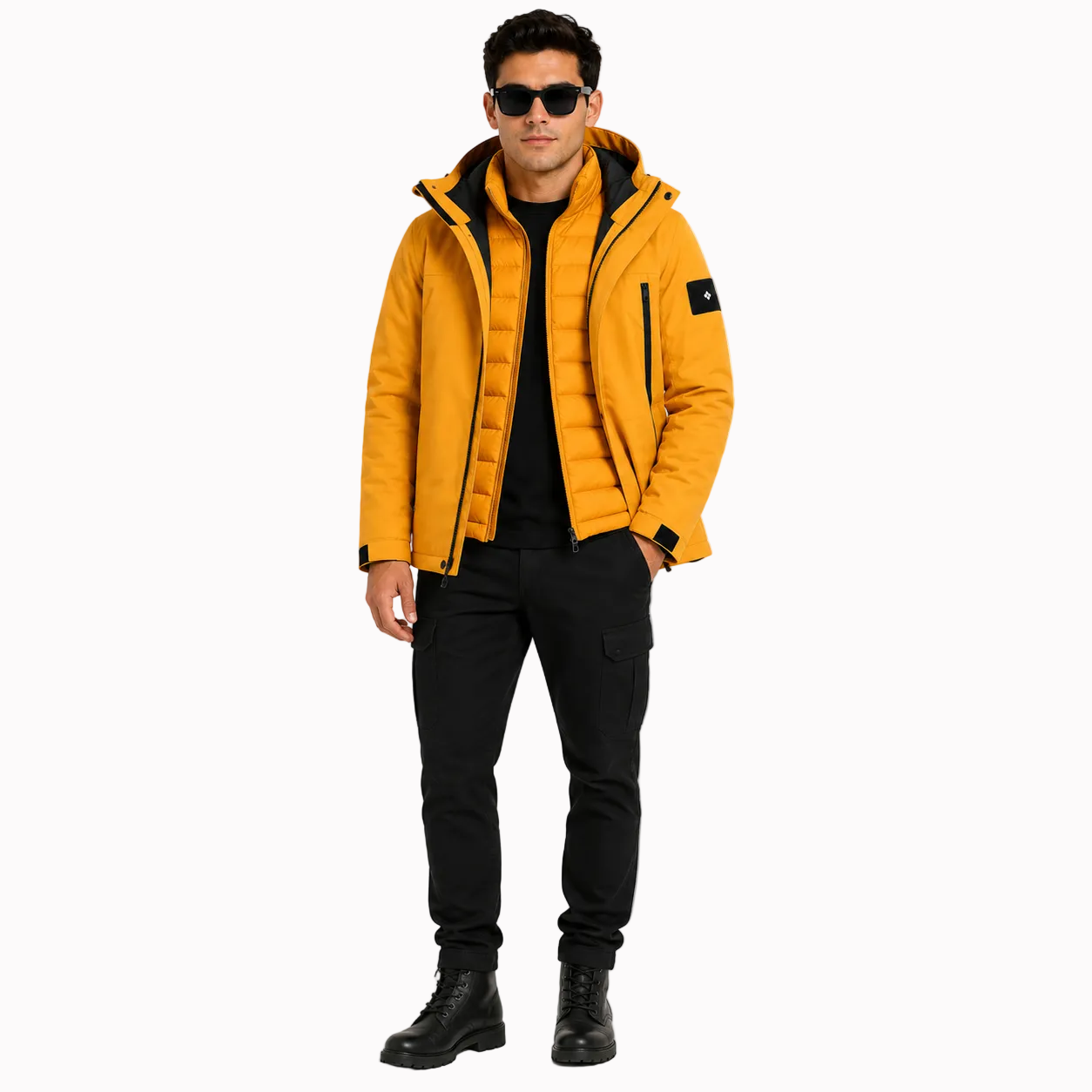 Jaqueta 3 em 1 Puffer NorthPeak Lemartine
