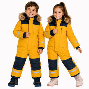 Macacão de ski unissex infantil SnowBuddy Lemartine