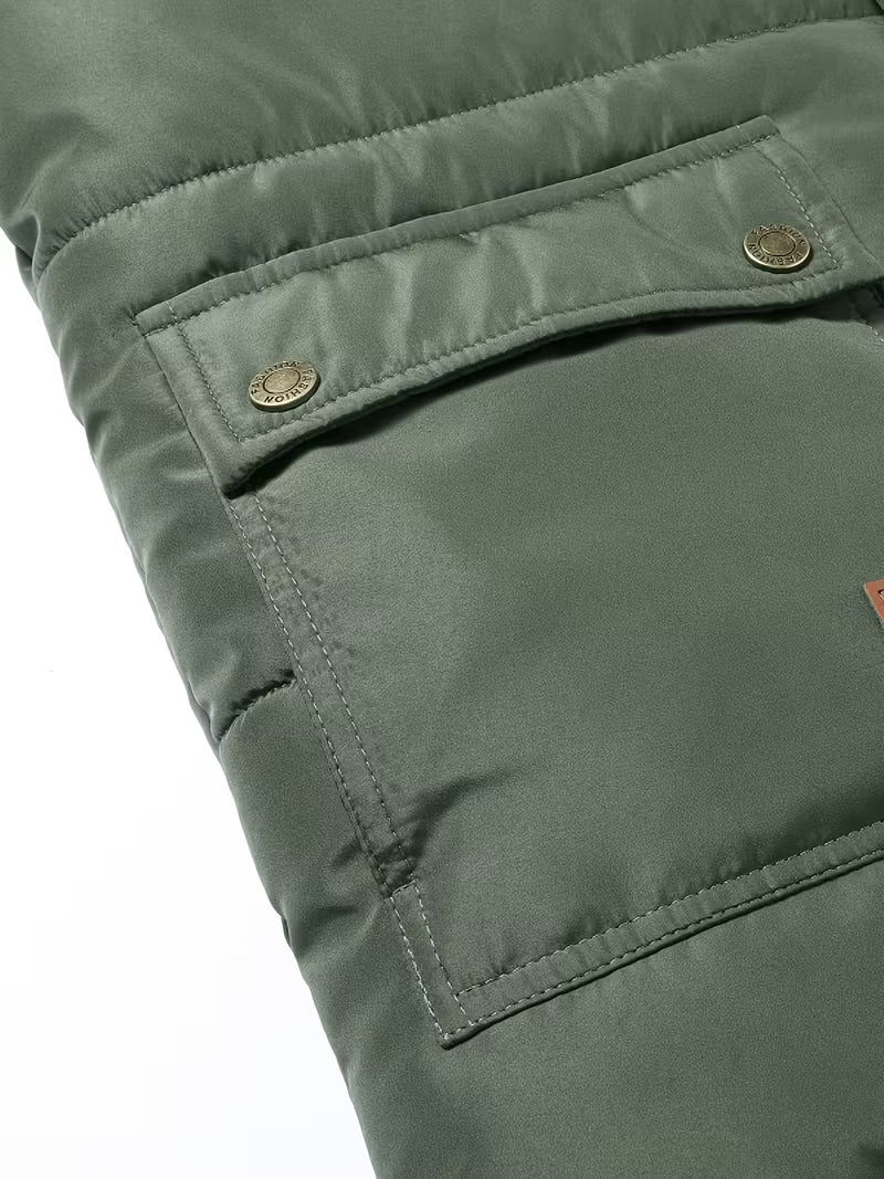 Jaqueta Térmica de lã Masculina de Inverno | Lemartine