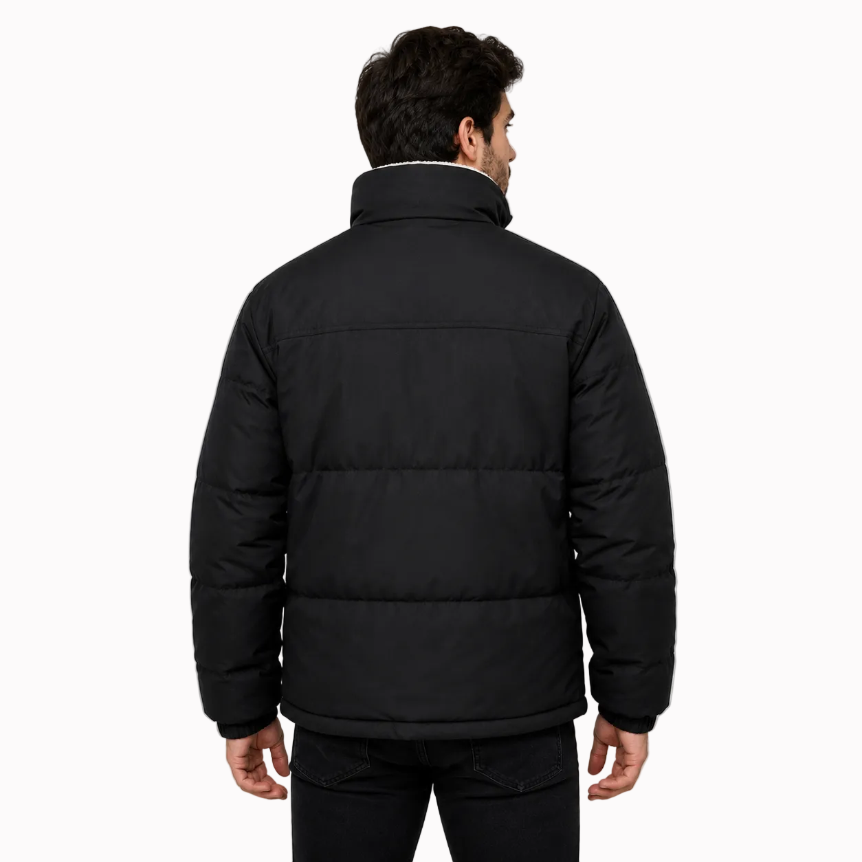 Jaqueta Masculina Puffer 2 em 1 Reversível Andes Lemartine