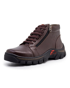 Bota Masculina Coturno Ziper Lateral | Lemartine