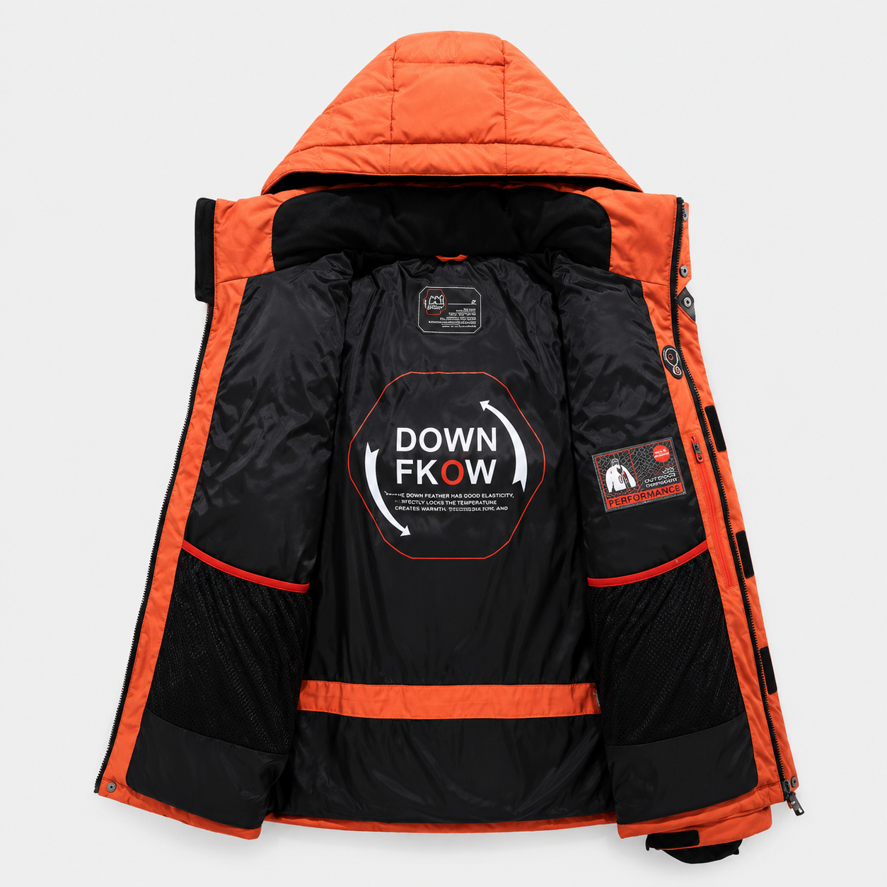 Jaqueta Puffer Térmica Masculina de Pluma Tech Lemartine